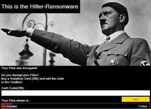 Hitler Ransomware (Ransom.Hit)